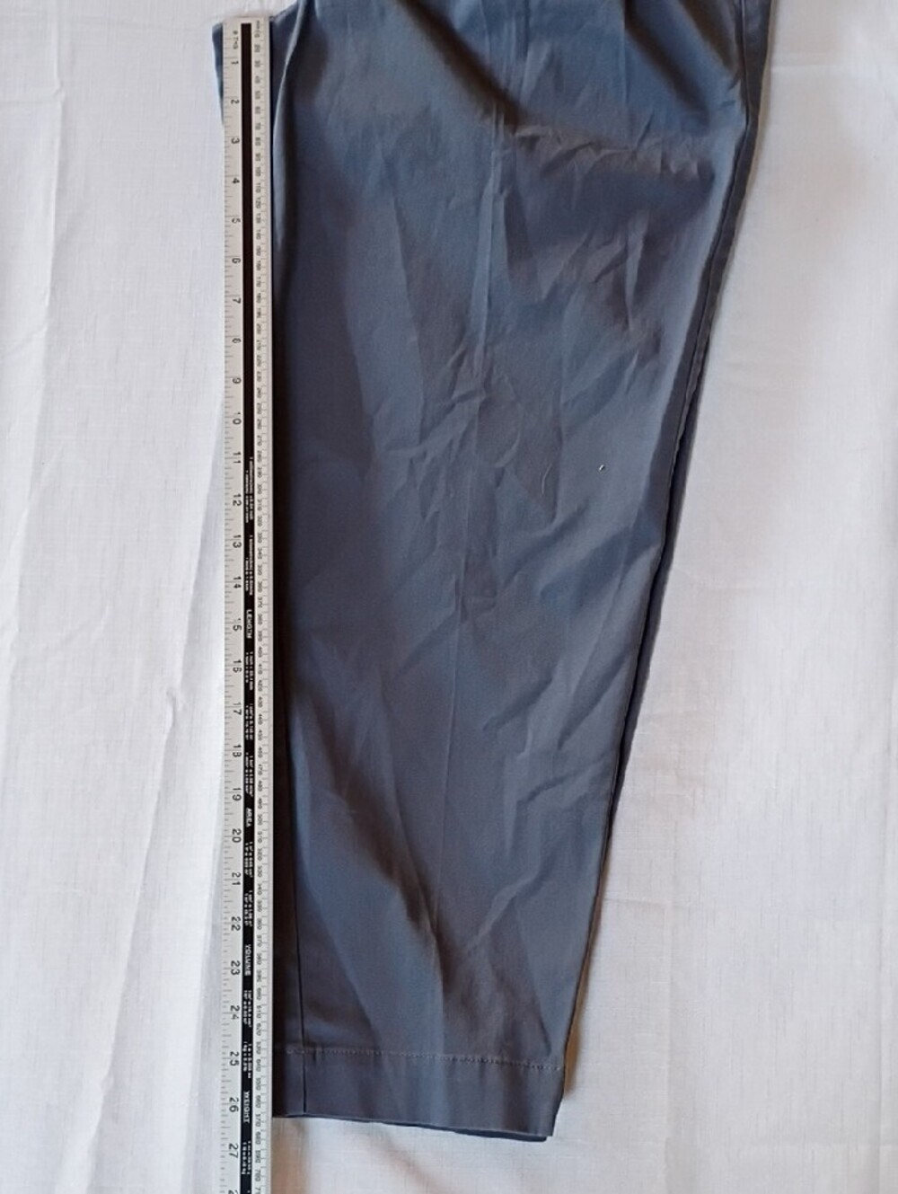 Madewell Women's Slate Blue Pleated Chinos Pants Size 6 New WT - Picture 9 of 11
